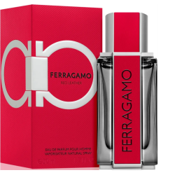 Ferragamo Red Leather Pour...