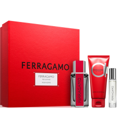 Ferragamo Red Leather Pour...