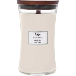 WoodWick White Teak...