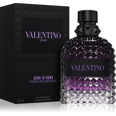 valentino valentino uomo born in roma purple melancholia woda perfumowana 50 ml     