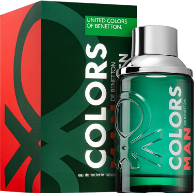 benetton colors de benetton man green