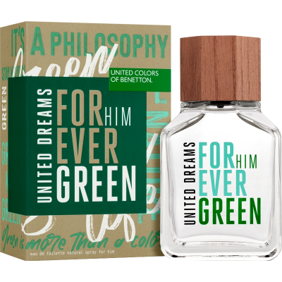 benetton forever green for him