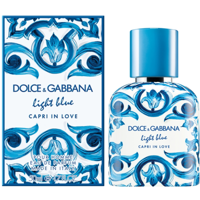 dolce & gabbana light blue pour homme capri in love woda perfumowana 50 ml     