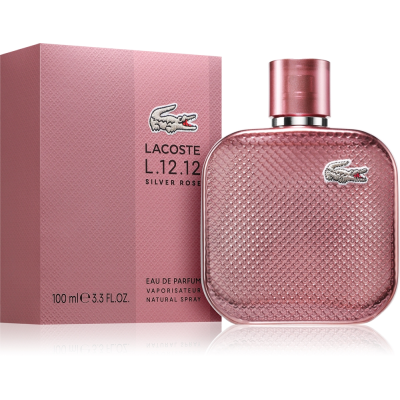 lacoste l.12.12 silver rose