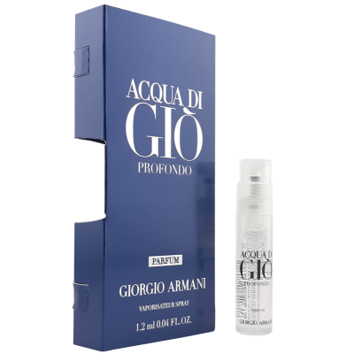 giorgio armani acqua di gio profondo parfum ekstrakt perfum 1.2 ml     