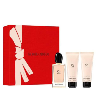 giorgio armani si woda perfumowana 100 ml   zestaw  