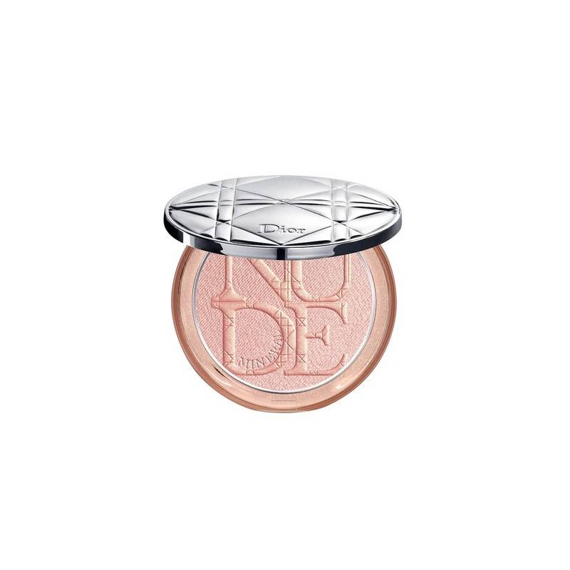 vejr investering Forfalske Christian Dior Diorskin Nude Luminizer 02 Pink Glow Rozświetlający puder w  kompakcie - 6g