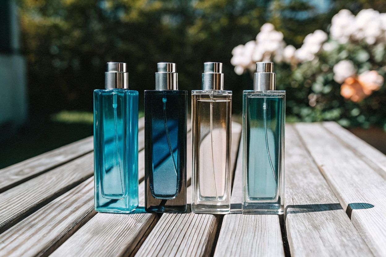 Latem warto aplikować perfumy niebezpośrednio przed wyjściem na słońce.