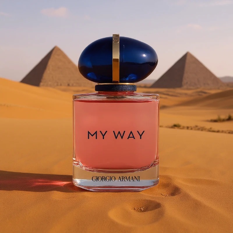 Perfumy z nutą głowy o słodyczy Egiptu.